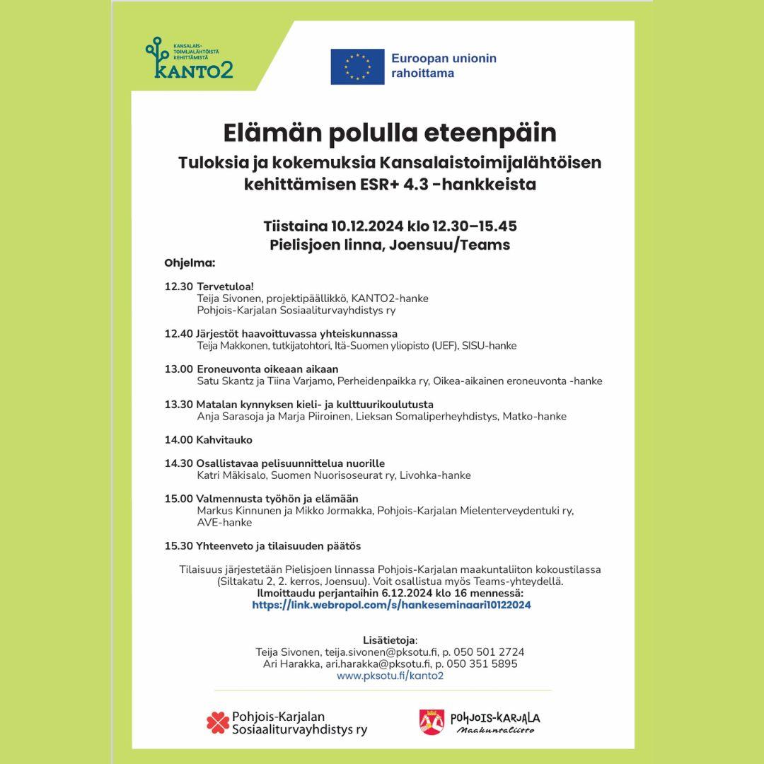 Päätösseminaari-mainos
