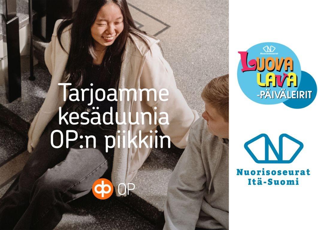 Kesäduunirekry: 15-17 -vuotias nuori, hae apuohjaajaksi Pohjois-Karjalan Luova lava -leireille