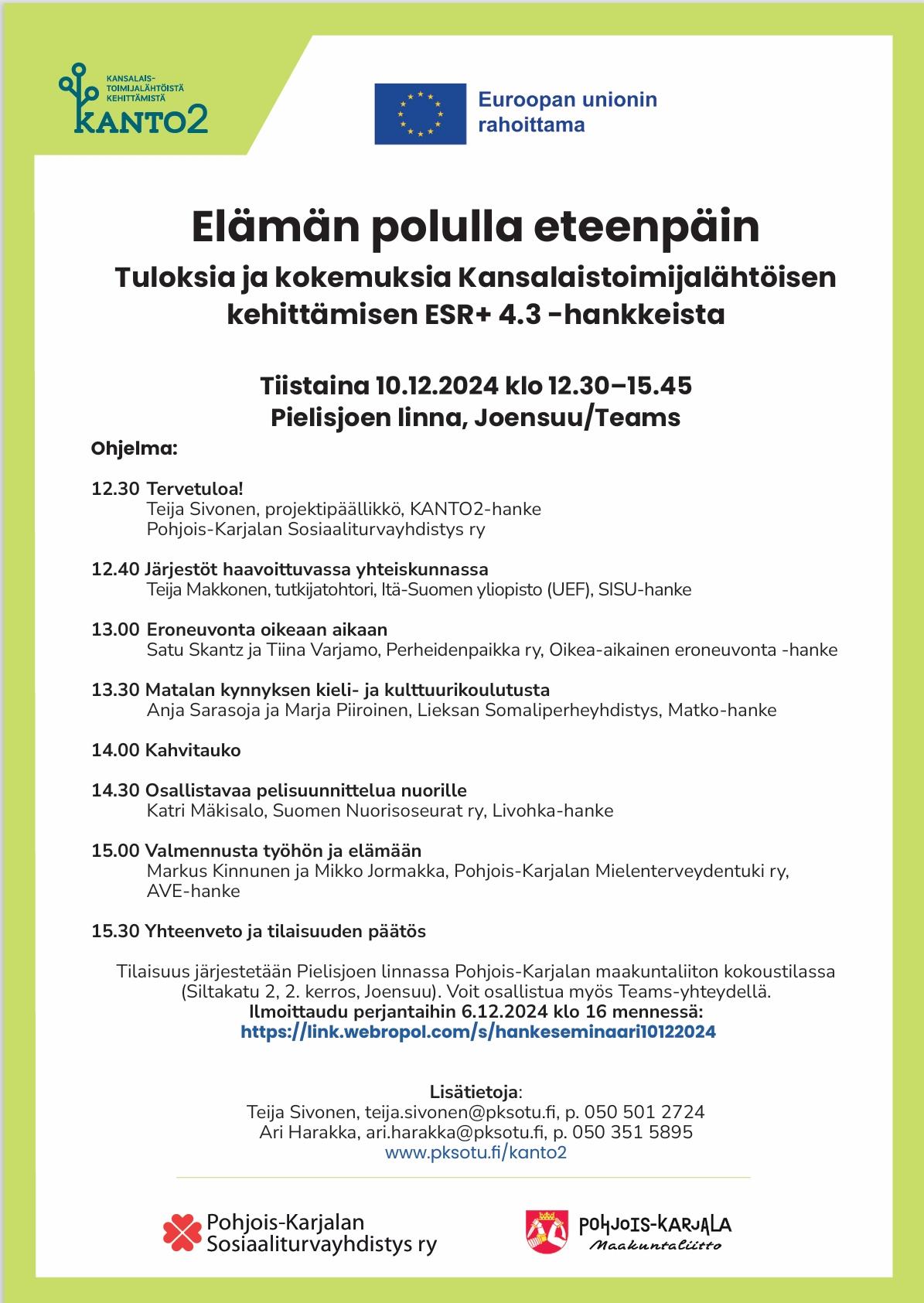 Mainos-ESR+ päätösseminaari
